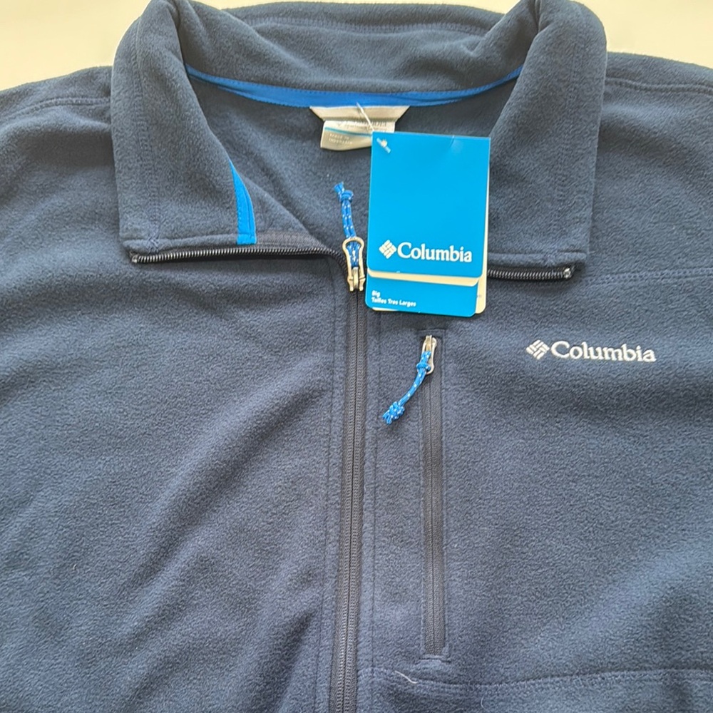 Columbia Blue Fleece Jacket